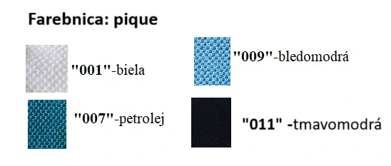 008 -Zdravotnícke Nohavice členené do gumy -100%BA PIKE