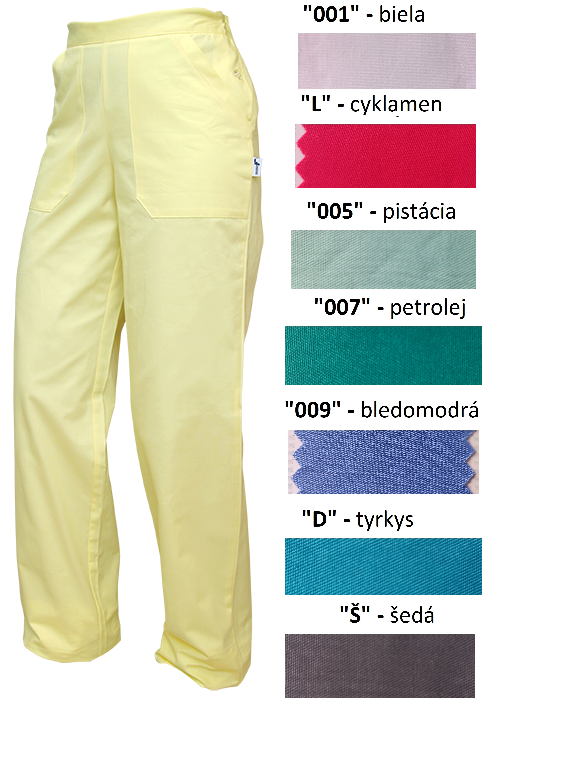 066 - Zdravotnícke Nohavice dámske - elastická tkanina
