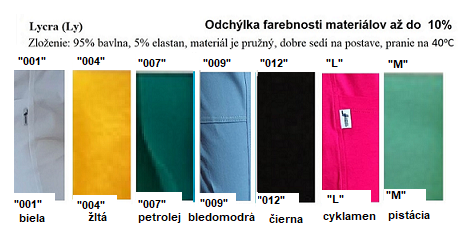 114 - Zdravotnícke Nohavice PATENT - 210g elastické LYCRA
