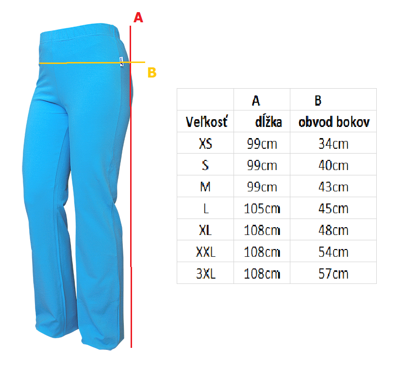 014 - Nohavice TWIST do gumy - elastický úplet -210g