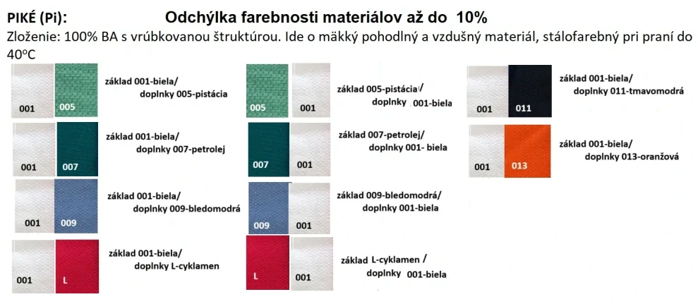 600Š - Pike Šaty SISI - 100% bavlna