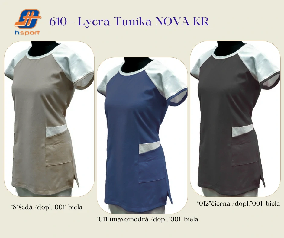 610 - Lycra Tunika NOVA KR - elastický úplet