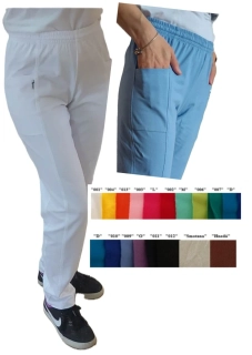 808 - Zdravotnícke Nohavice PERLA -210g elastické LYCRA